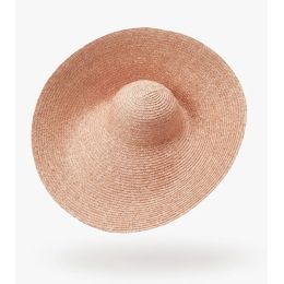 Chapeau de paille naturel Saucer