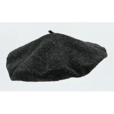 Summer Beret Houille Cotton Silk & Linen - Le Béret Français Reference: 24216| Chapellerie Traclet