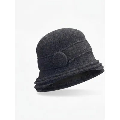 Chapeau Cloche gris claire - Mayser