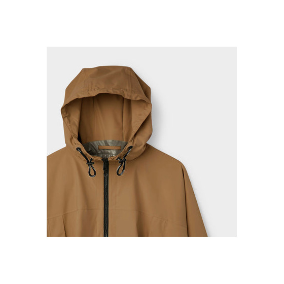 Foldable hooded poncho Camel - Tilley