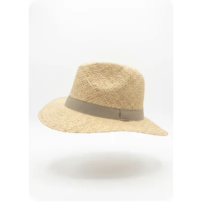 Chapeau Rffia Gros Sabbia
