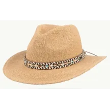 Chapeau Fedora Northcliff Paille Beige - Traclet - Scippis