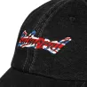 Black Baseball Cap - Balmoral - Ref24343
