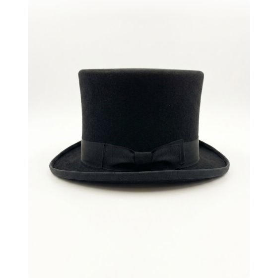 Chapeau haut de forme mélusine Noir