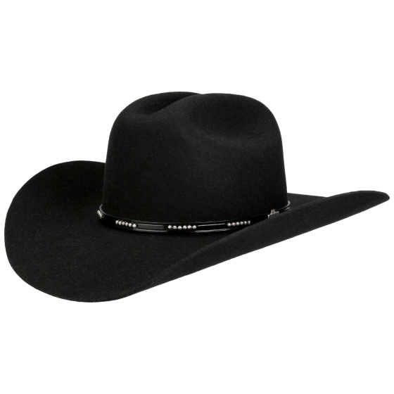 Stetson Liano Buffalo 4X Black Cowboy Hat