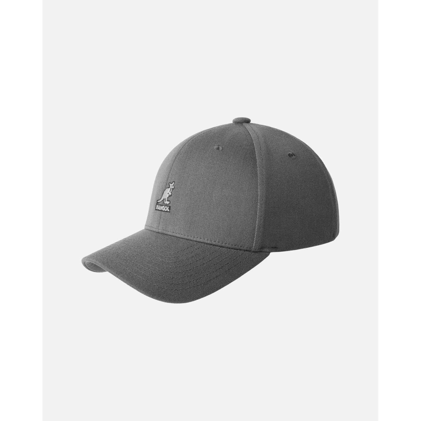 Wool Baseball Flexfit Cap Grey - Ref24372
