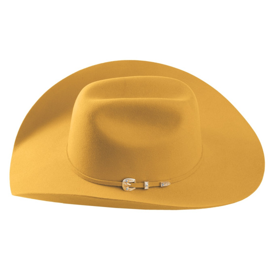 Western Hat - Country Kingman 4X Mustard