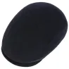 Navy Dylan Wool Flat Cap - Stetson reference 20556 traclet hat shop