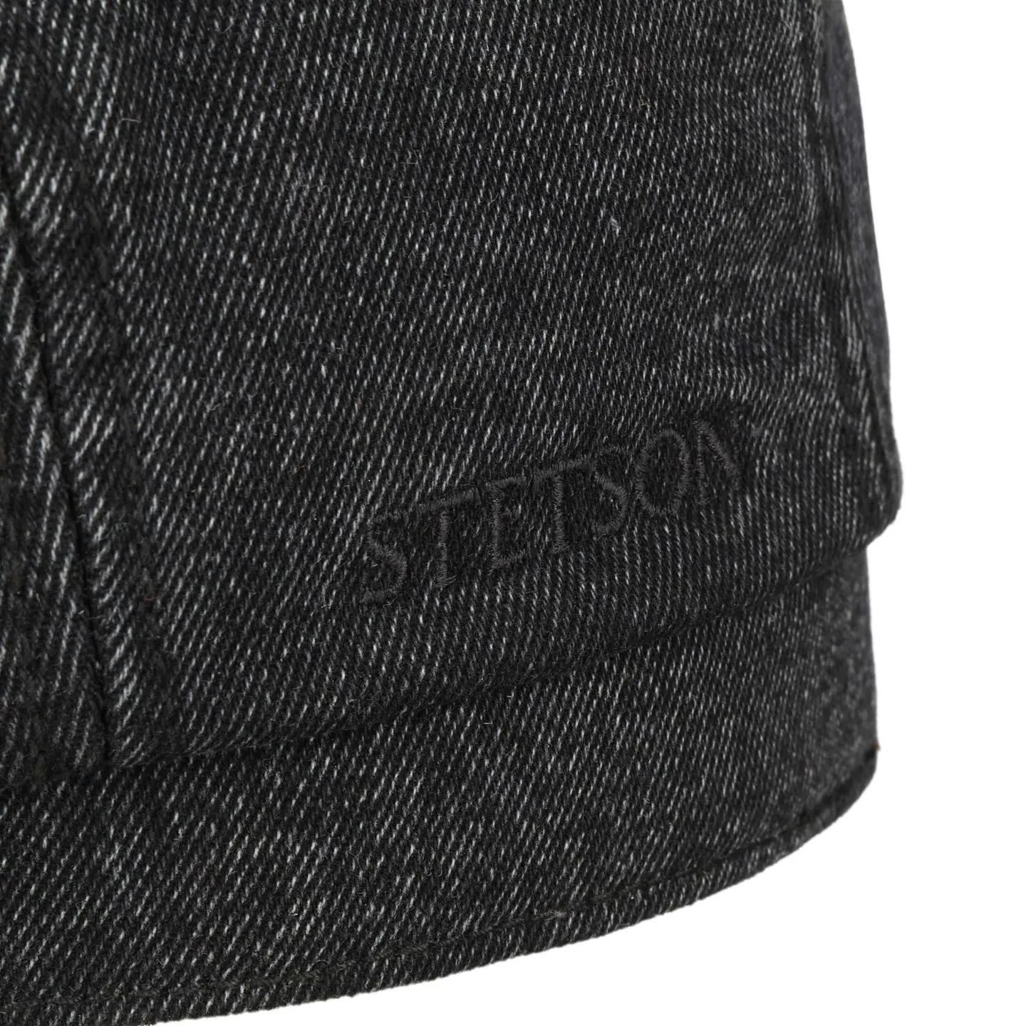 Hatteras Vintage Barista Denim Black Cap - Stetson ref 24400 chapellerie Traclet