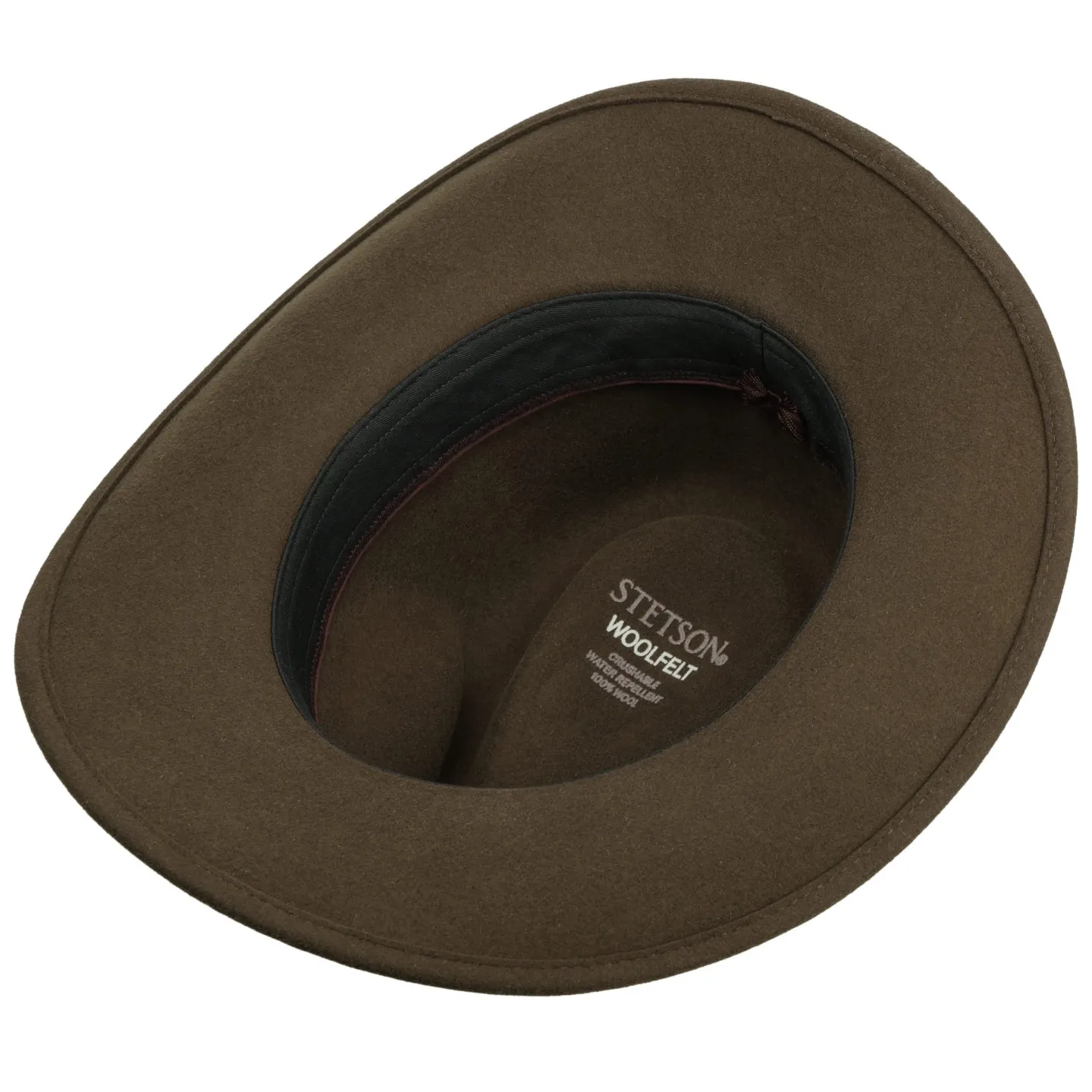 Cheval Traveller Wool Felt Hat Olive - Stetson Reference: 24401| Chapellerie Traclet