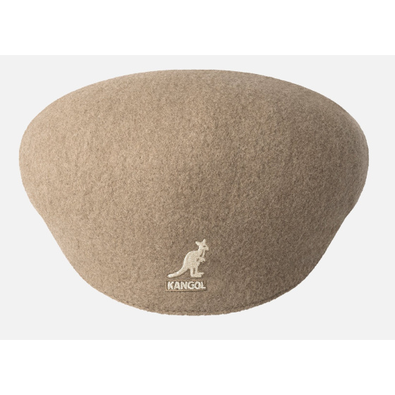 Wool 504 Taupe Cap - KANGOL