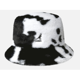 copy of Black & White Faux Fur Bucket Hat - Kangol