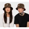 Leopard Bucket Hat with Ear Flaps Tawny – Kangol Reference : 24421| Chapellerie Traclet