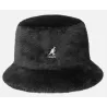 Bob Fausse Fourrure Noir - Kangol - Reference : 24423| Chapellerie Traclet