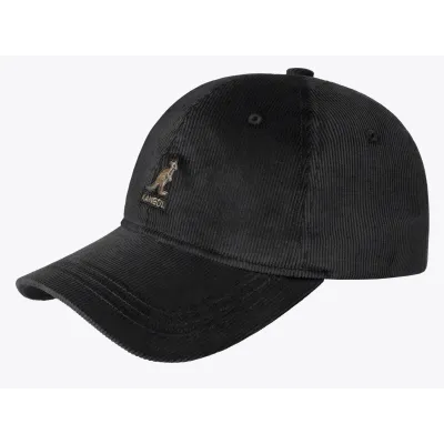 Casquette Strapback Cord Coton Noir - Kangol