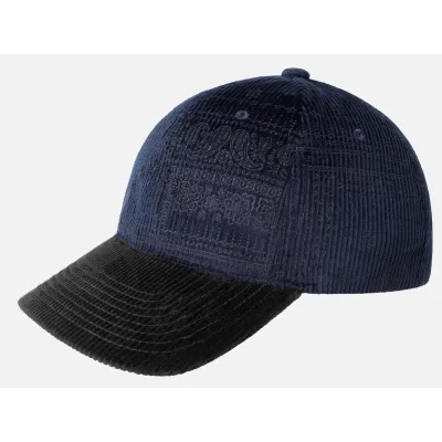 Strapback FlexFit® Cord Cap Navy - Kangol Reference: 24427| Chapellerie Traclet