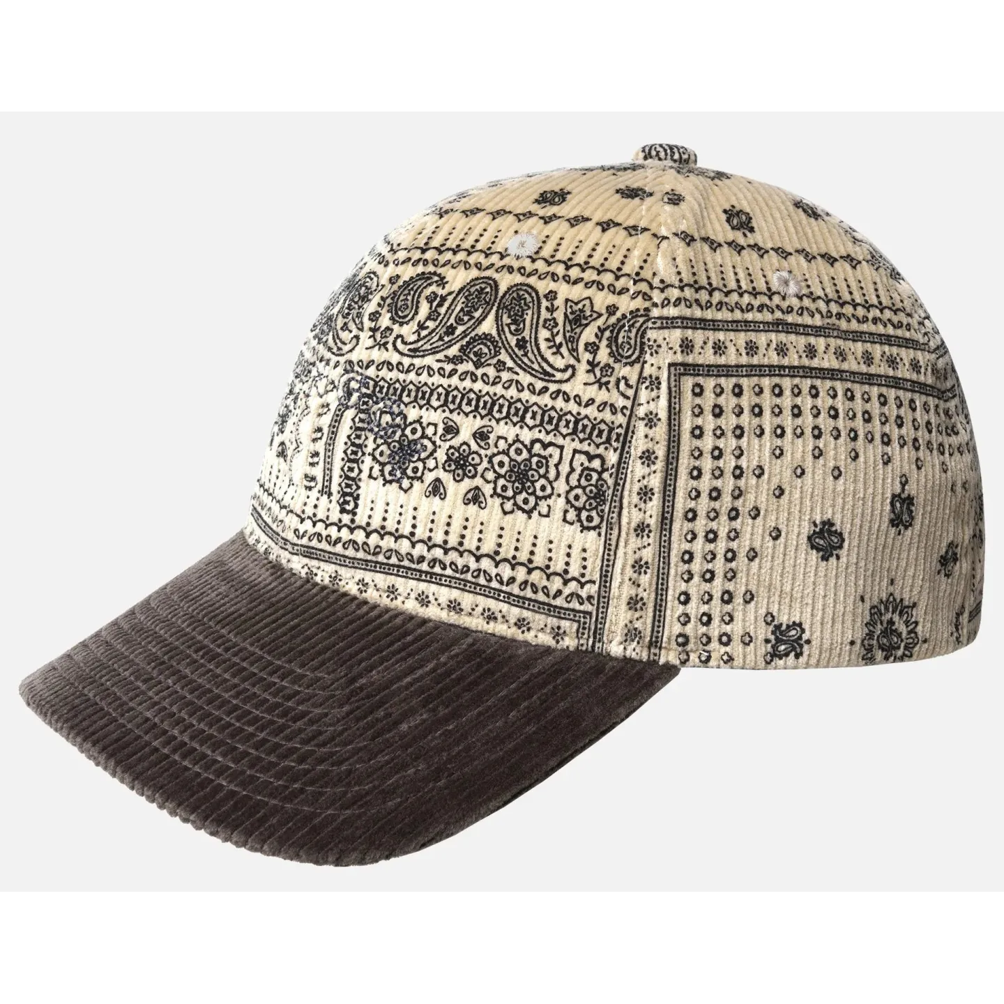 Strapback FlexFit® Cord Cream & Brown Cap - Kangol Reference: 24428| Chapellerie Traclet
