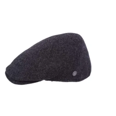 Casquette Plate Gatsby Laine Anthracite - Traclet