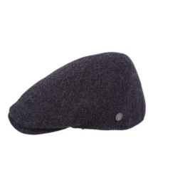 Gatsby Flat Cap Wool Anthracite - Traclet
