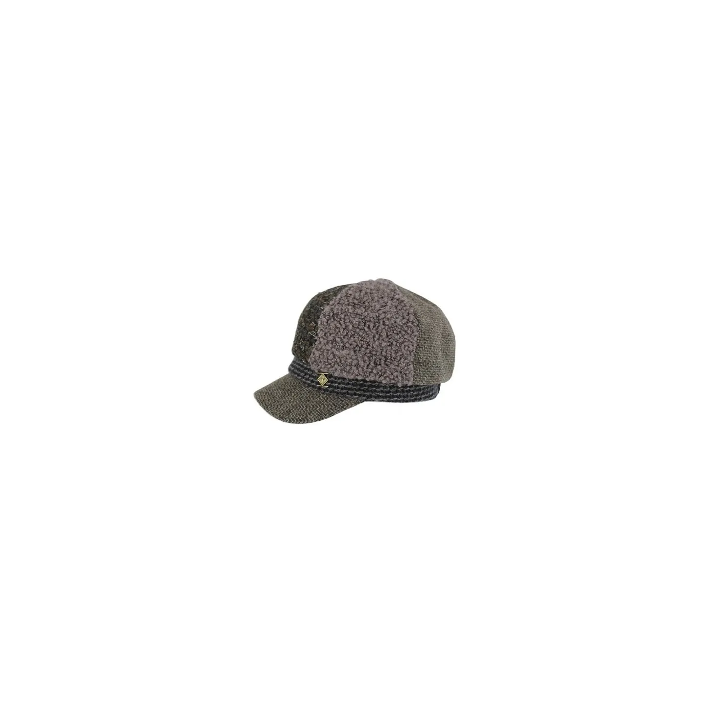 Gavroche Upcycling Patchwork Wool Cap - Traclet Reference: 24441| Chapellerie Traclet