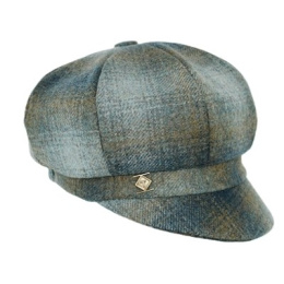Gavroche British Wool Teal Cap - Traclet