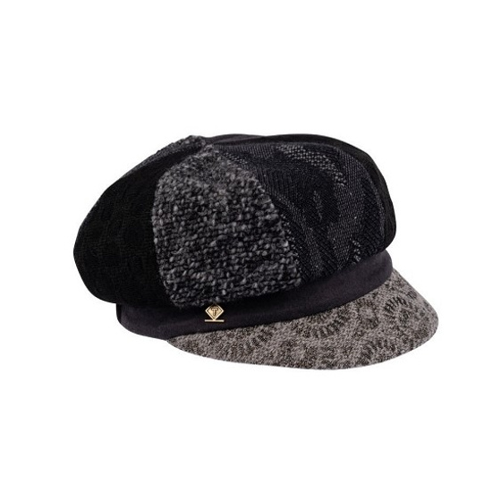 Gavroche Upcycling Gav Patchwork Grey Cap - Traclet