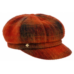 copy of Red Wool Ravarino Newsboy Cap - Traclet