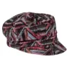 Casquette Gavroche Polka Prune Réversible - Traclet Reference : 24447| Chapellerie Traclet