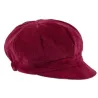 Casquette Gavroche Polka Prune Réversible - Traclet Reference : 24447| Chapellerie Traclet