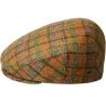 Jeno Checked Wool Flat Cap - Bailey Reference : 24454| Chapellerie Traclet