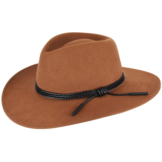 Traveller Piston Felt Camel Hat - Bailey