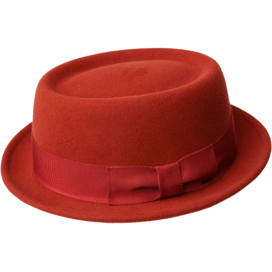 Chapeau Porkpie Darron Cuivre Laine - Bailey