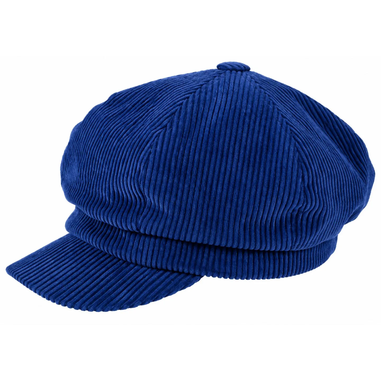 Casquette Gavroche Egosa Velours Coton Lazuli - Traclet