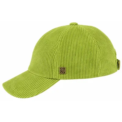 Casquette Baseball Alizé Velours Côtelé Anis - Traclet