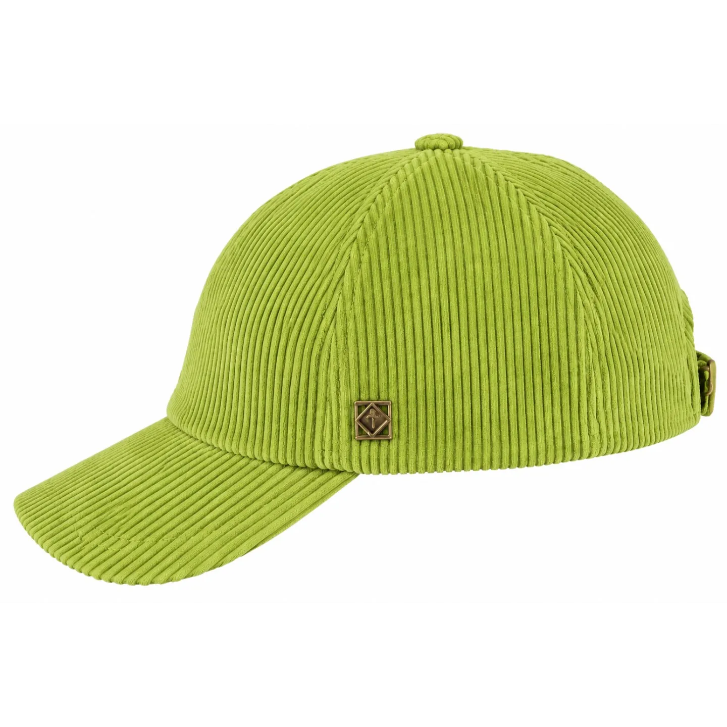 Casquette Baseball Alizé Velours Côtelé Anis - Traclet