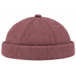 Bonnet Docker Cooper Chevron Bordeaux - Traclet