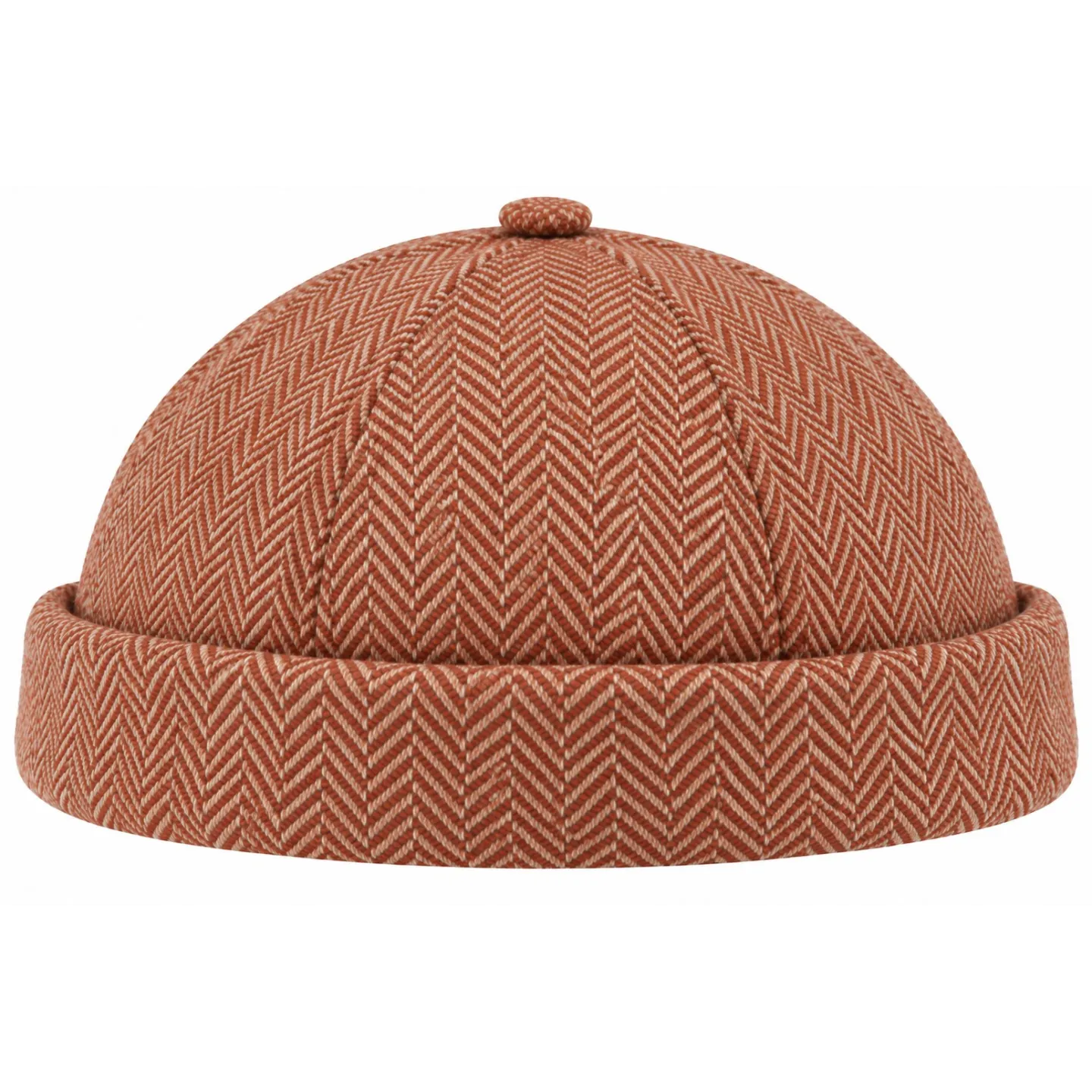 Docker Cooper Chevron Rust Beanie - Traclet Reference: 24474| Chapellerie Traclet