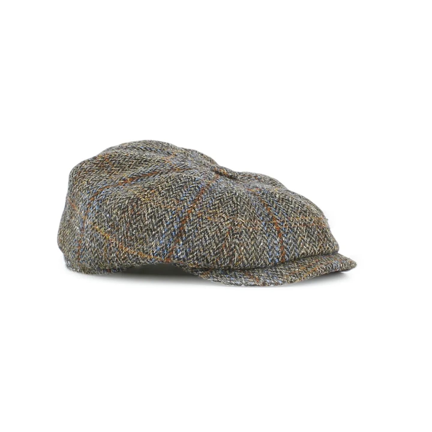 Harris Tweed 8-Panel Cap – City Sport -Ref24396