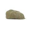 Casquette 8 Côtes Laine Verte à Rayures – City Sport -Ref24397