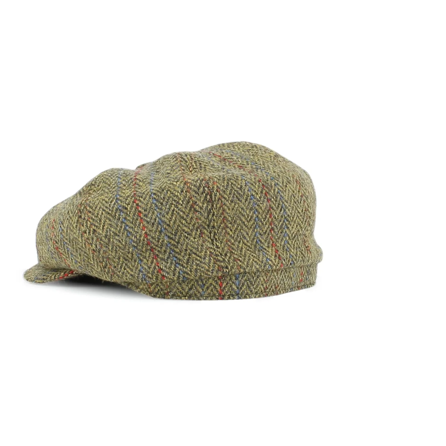 Green Striped Wool 8-Panel Cap – City Sport -Ref24397