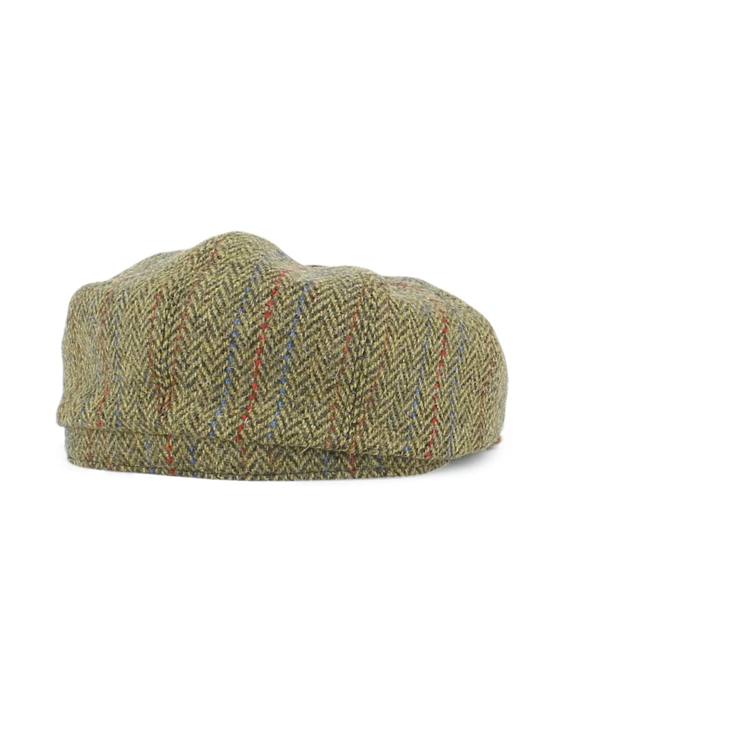 Green Striped Wool 8-Panel Cap – City Sport -Ref24397