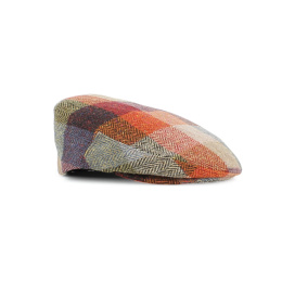 Flat Cap Plaid Virgin Wool - City Sport
