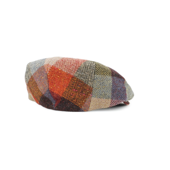 Flat Cap Plaid Virgin Wool - City Sport