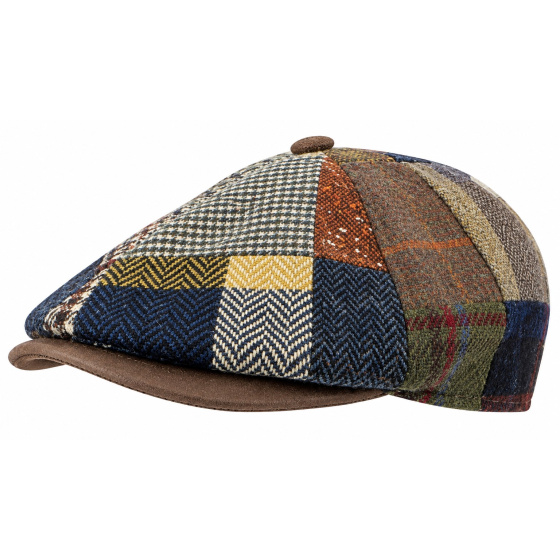 Casquette Plate America Patchwork - Traclet
