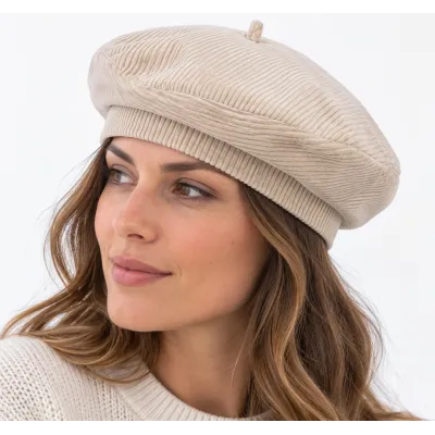 Béret Femme Emmie Coton Milk - Traclet