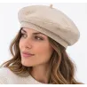 Women's Beret Emmie Cotton Milk - Traclet Reference: 24486| Traclet Hat Shop