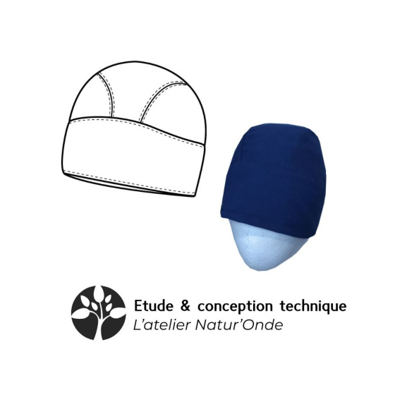 Anti-Radiation Beanie Made In France - Natur'Onde