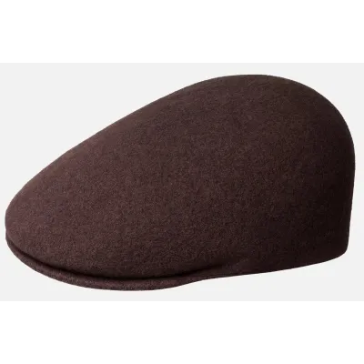 Seamless Wool 507 Brown Cap - Kangol Reference: 24496| Traclet Hat Shop