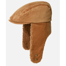 Casquette Cozy Bugatti Cache Oreille Camel - Kangol