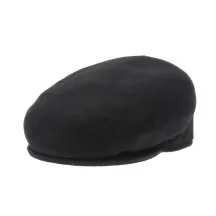 Casquette plate cashmere